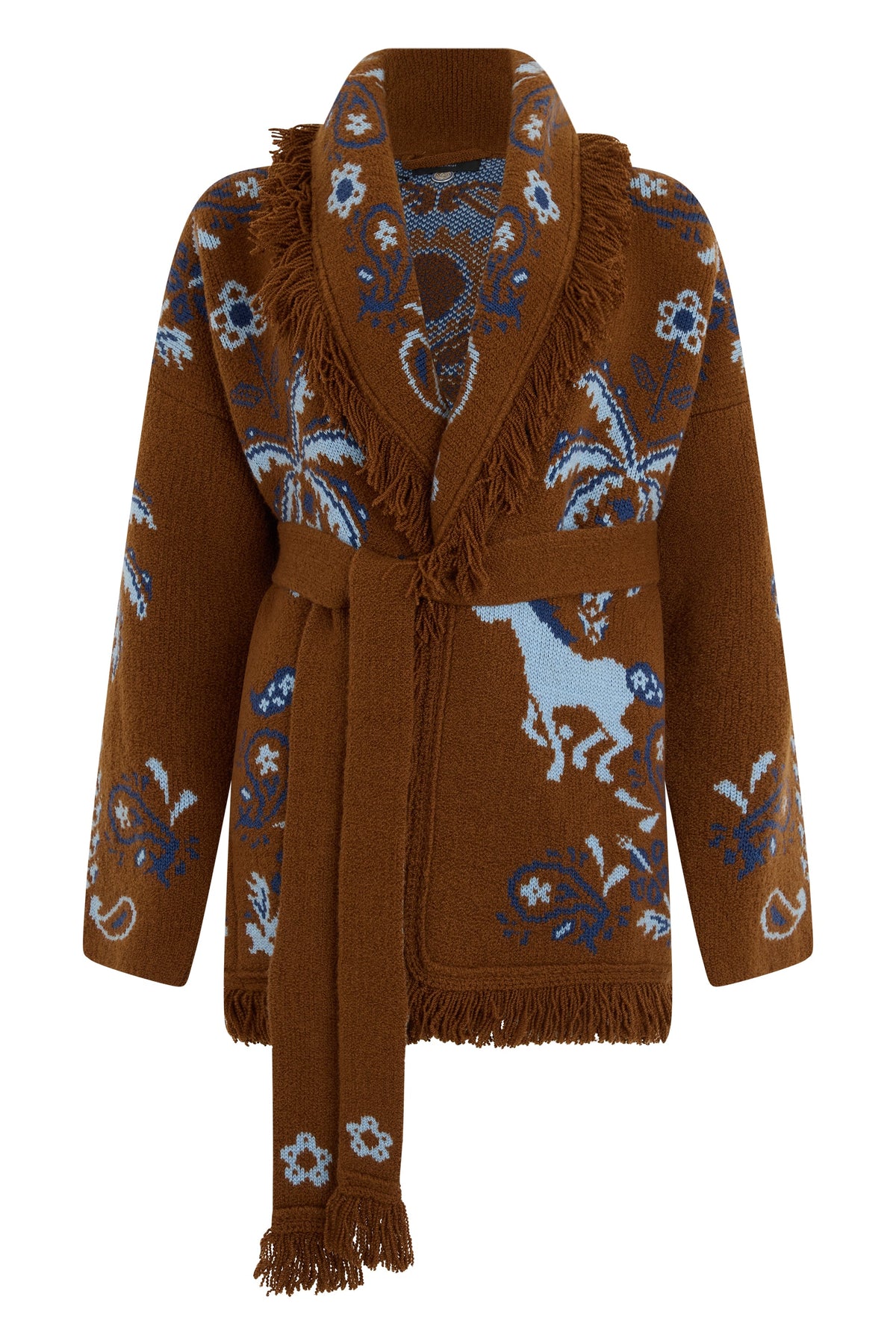 Cardigan with belt ACC