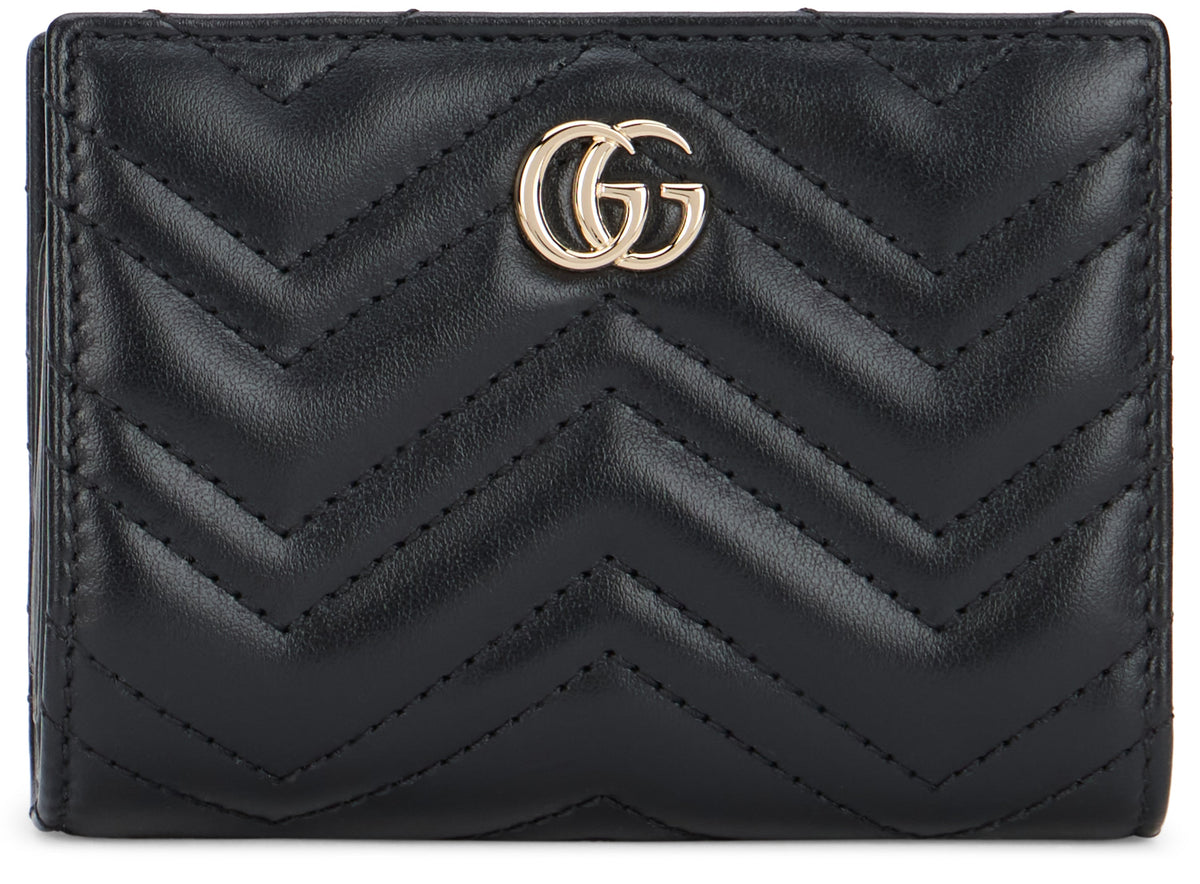 Gucci GG Marmont wallet in quilted leather