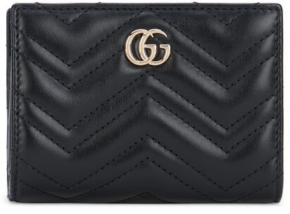 Gucci GG Marmont wallet in quilted leather