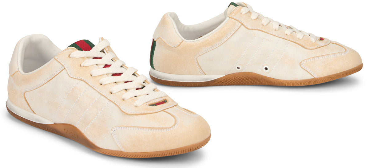 Sneakers Shift Gucci in aged leather SHOES