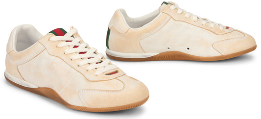 Sneakers Shift Gucci in aged leather SHOES