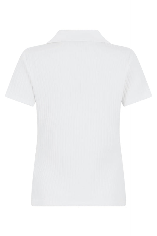 Cotton ribbed polo RTW