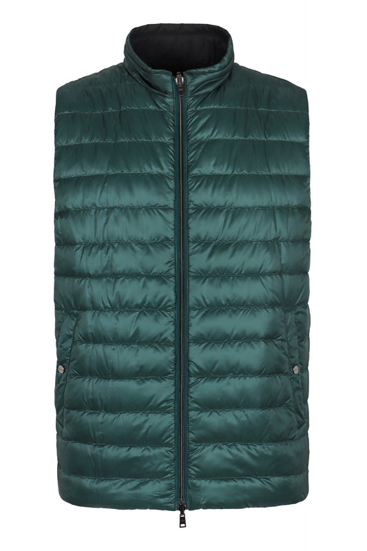 Reversible nylon gilet RTW