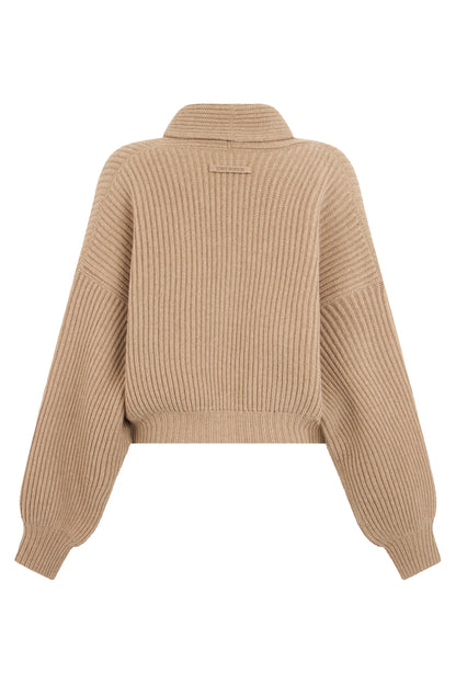 Crop cardigan with wide sleeves RTW