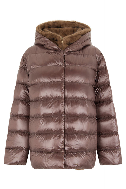 Puffer jacket with hood RTW