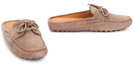 Suede moccasin sandal SHOES