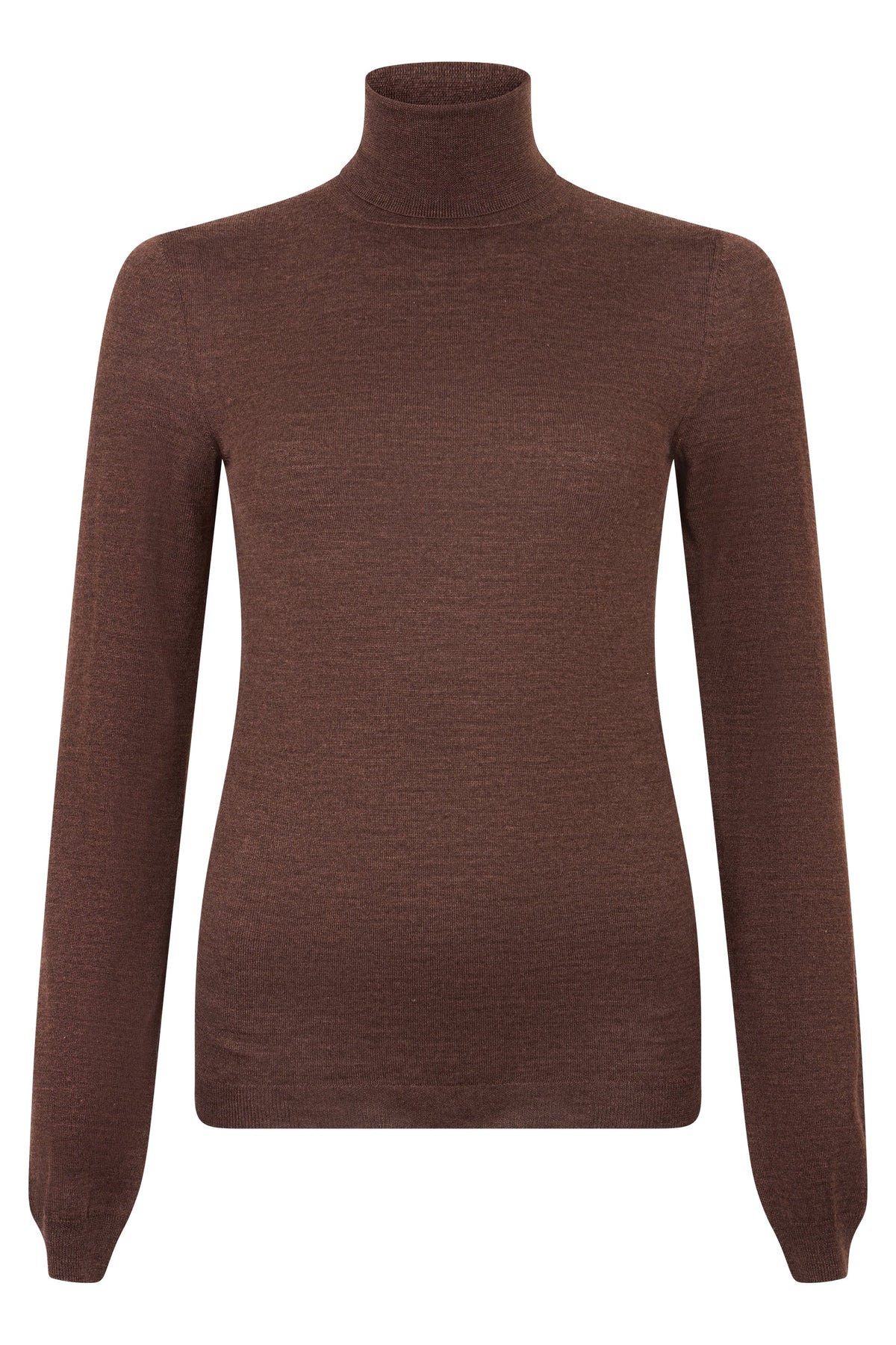 Turtleneck sweater in wool and silk RTW