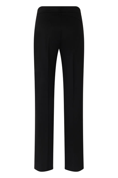 Straight trousers in a viscose and polyamide blend RTW