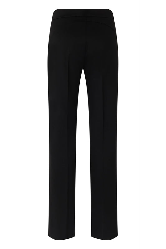 Straight trousers in a viscose and polyamide blend RTW