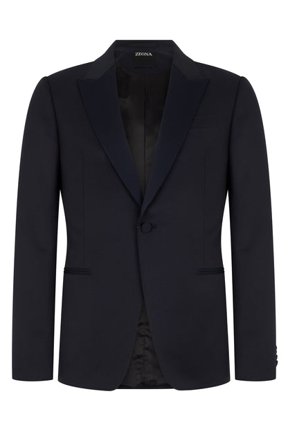 Single-breasted jacket in a wool and cashmere blend RTW