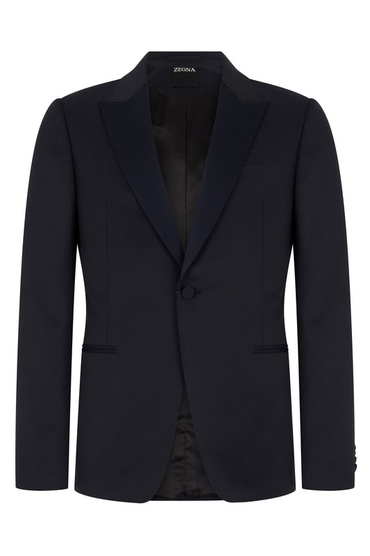 Single-breasted jacket in a wool and cashmere blend RTW