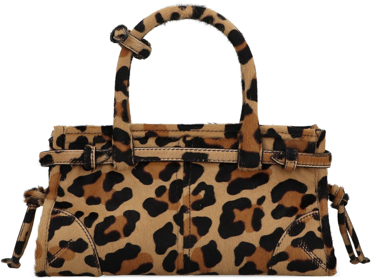 Prada Bonnie mini handbag in printed leather BAGS