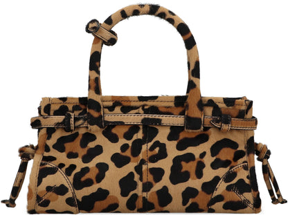 Prada Bonnie mini handbag in printed leather BAGS