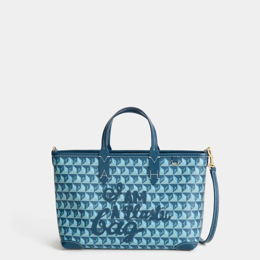 Anya Hindmarch I am a plastic bag tote xs motif