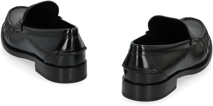 Prada Moccasins in brushed leather