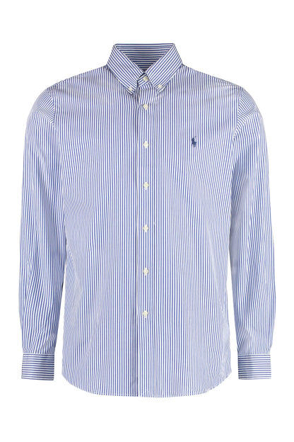 Button-down collar cotton shirt RTW