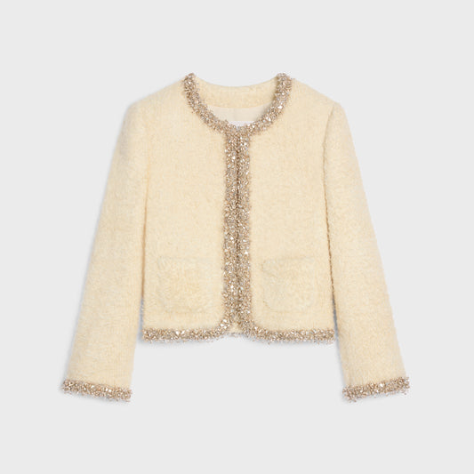 Celine Veste chelsea bords brodes