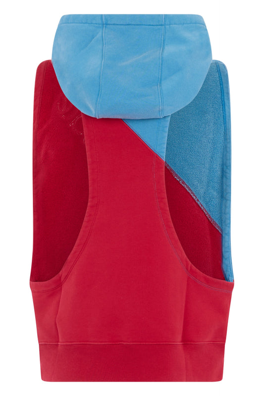 Hooded sleeveless sweatshirt RTW