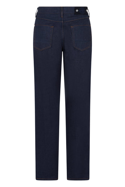 Straight Leg Jeans in Cotton Denim RTW