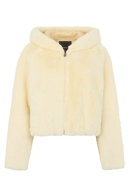 Jacket with synthetic fur RTW