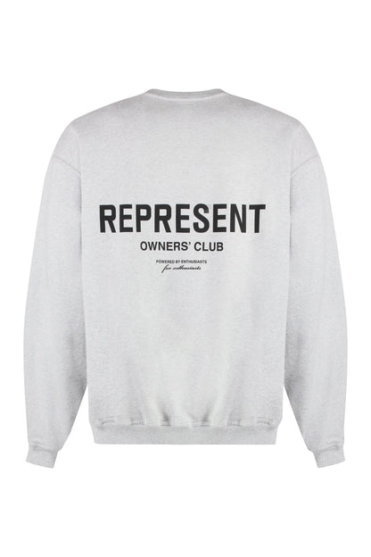 Cotton crew-neck sweatshirt RTW