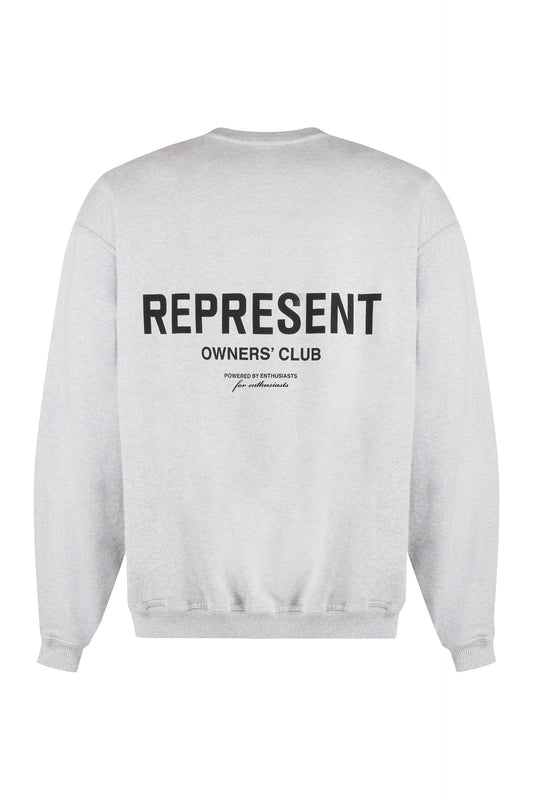 Cotton crew-neck sweatshirt RTW