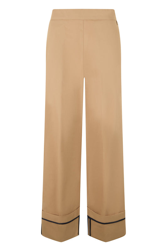 Wide Leg Trousers with Hem RTW