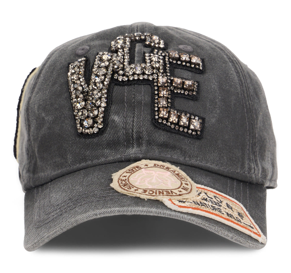 Cotton cap with curved visor ACC