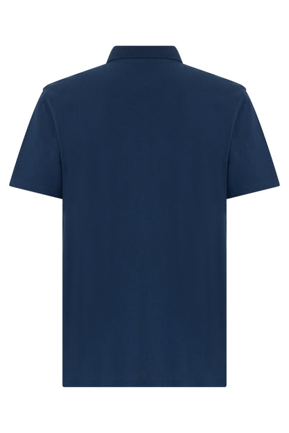 Pique cotton polo with VGold RTW