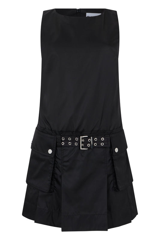 Mini Dress in Duchesse Nylon RTW