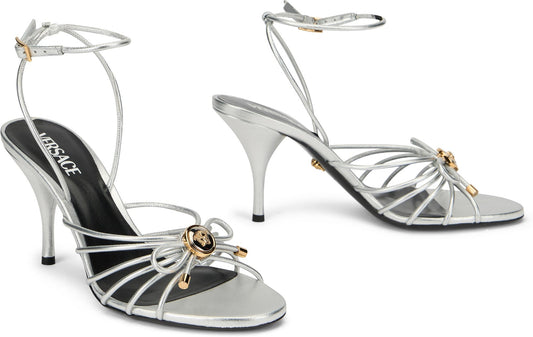 Opera Bow metallic sandals SHOES