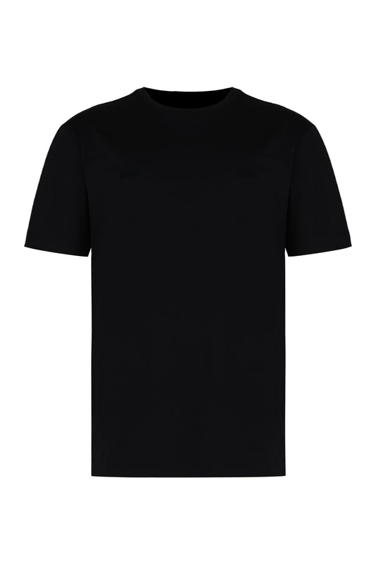crew neck T-shirt in cotton RTW