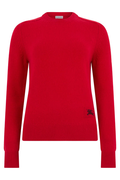 Sweater with logo in cashmere RTW