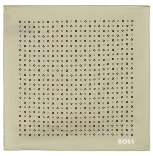 Scarf with geometric pattern ACC