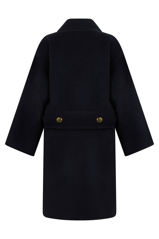 Double-breasted wool coat RTW