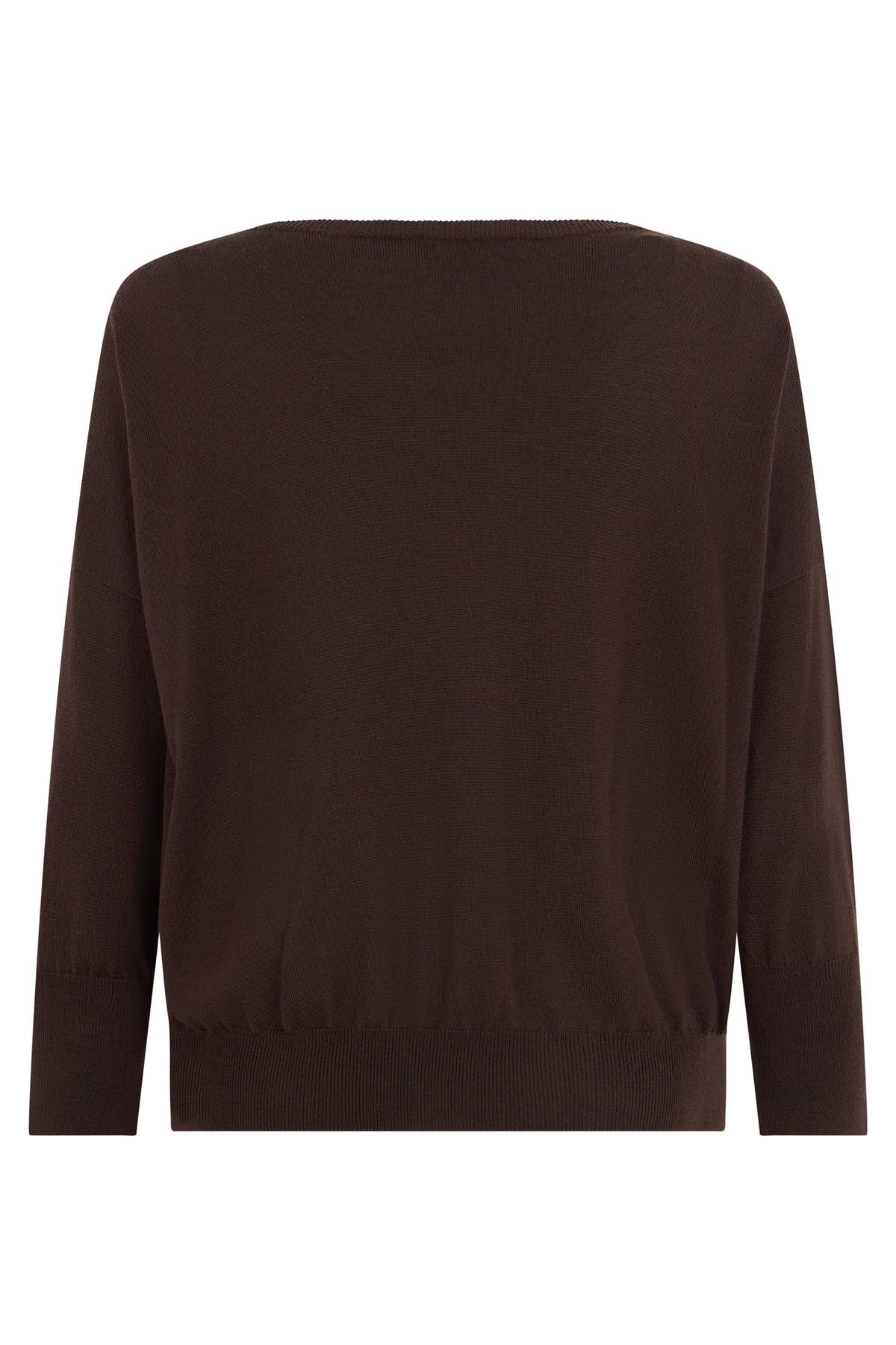 Oversized sweater in wool blend RTW