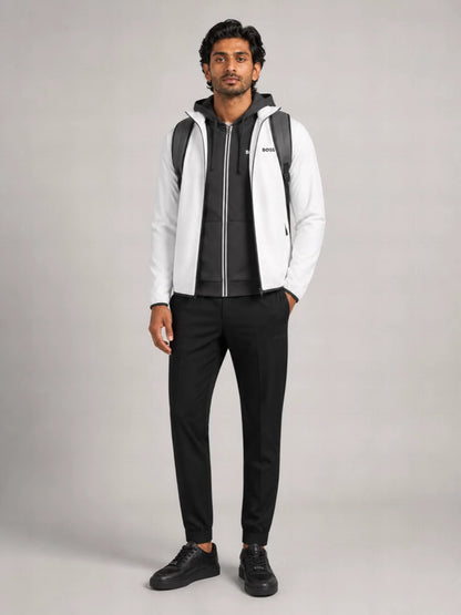 Waterproof jacket with zip and hood RTW