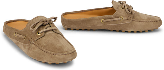 Suede loafers in beige RTW