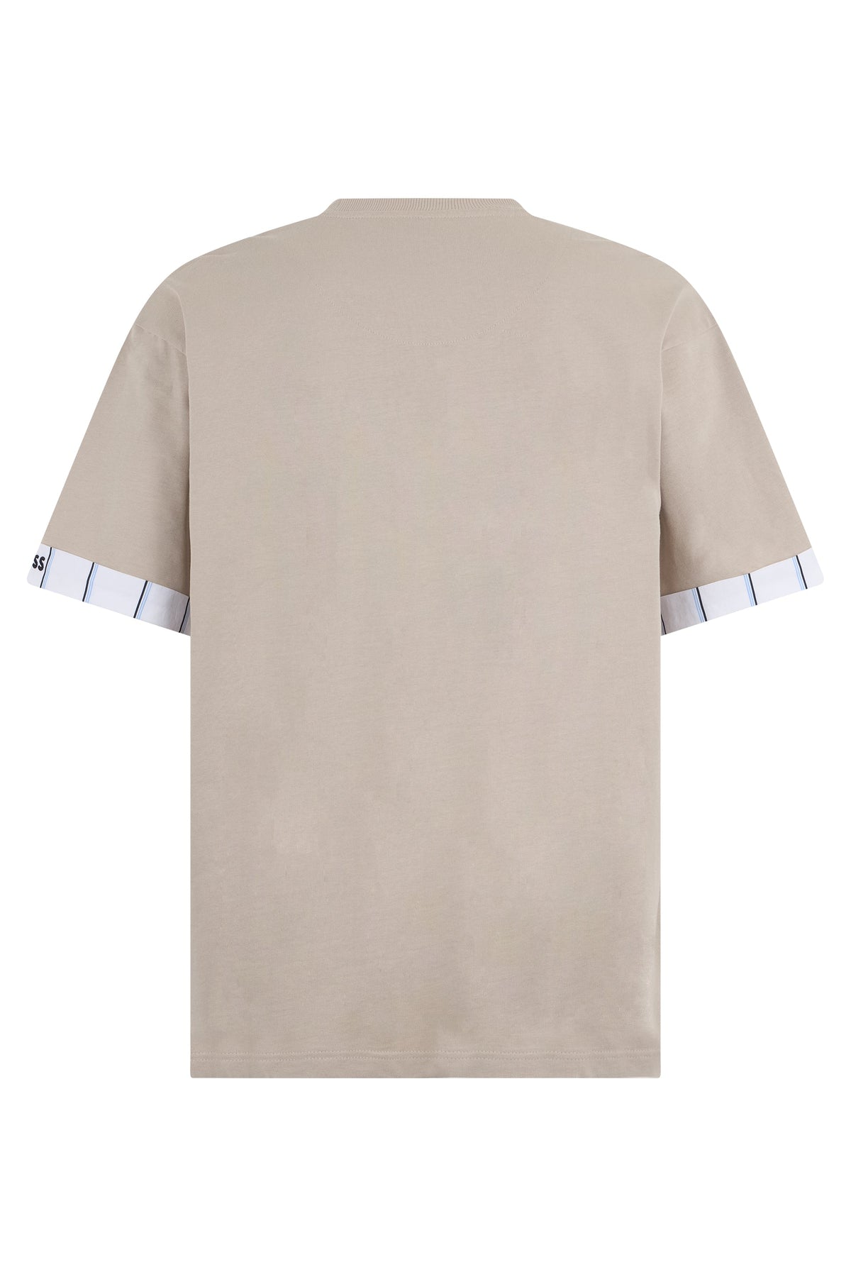 Cotton T-shirt with contrast sleeves RTW