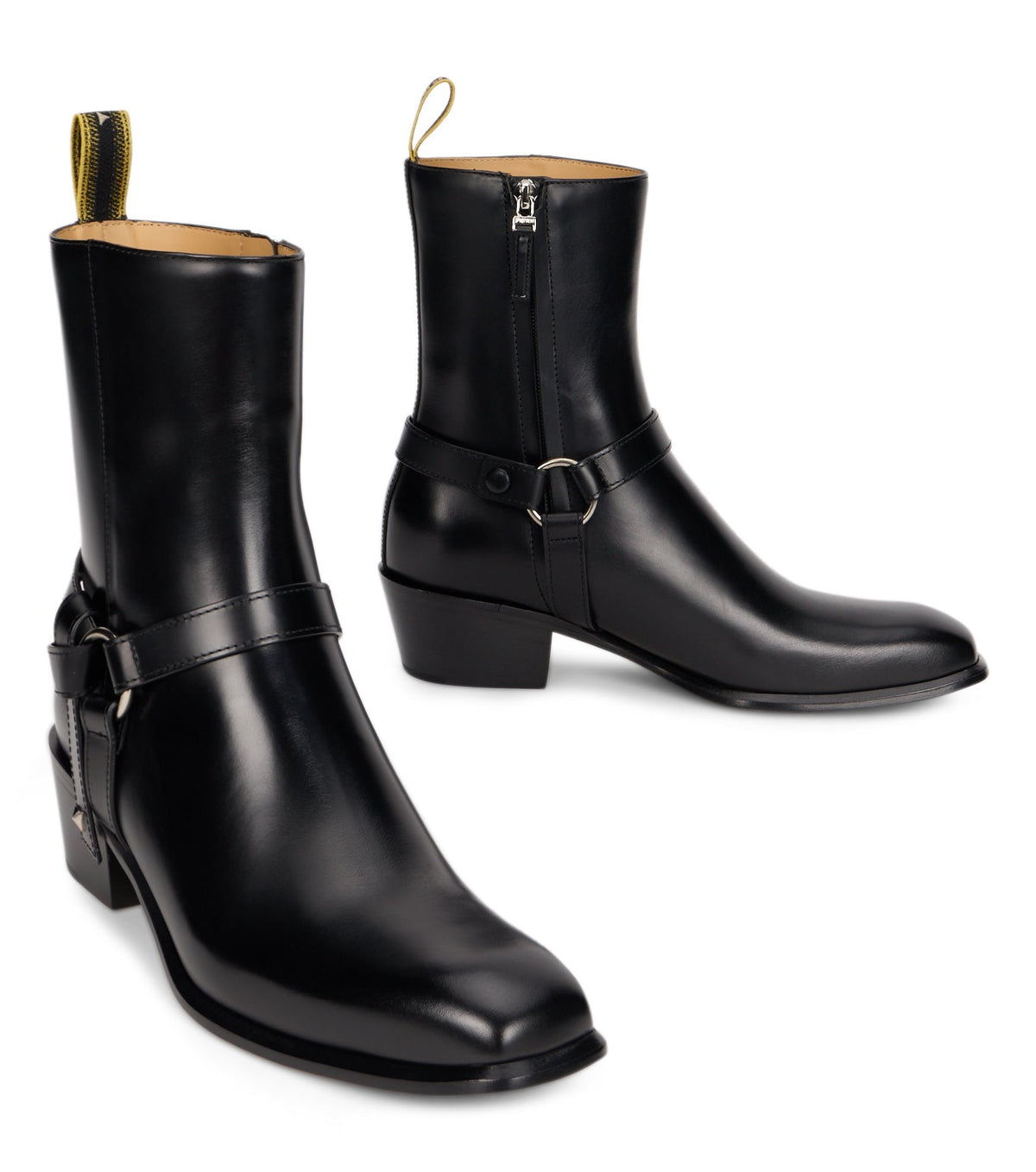 Pointed boot with buckle SHOES