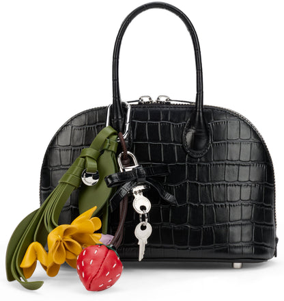 Mini handbag in leather Crocodile Effect BAGS