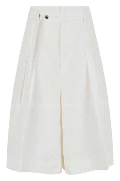 Culotte pants in cotton fabric RTW