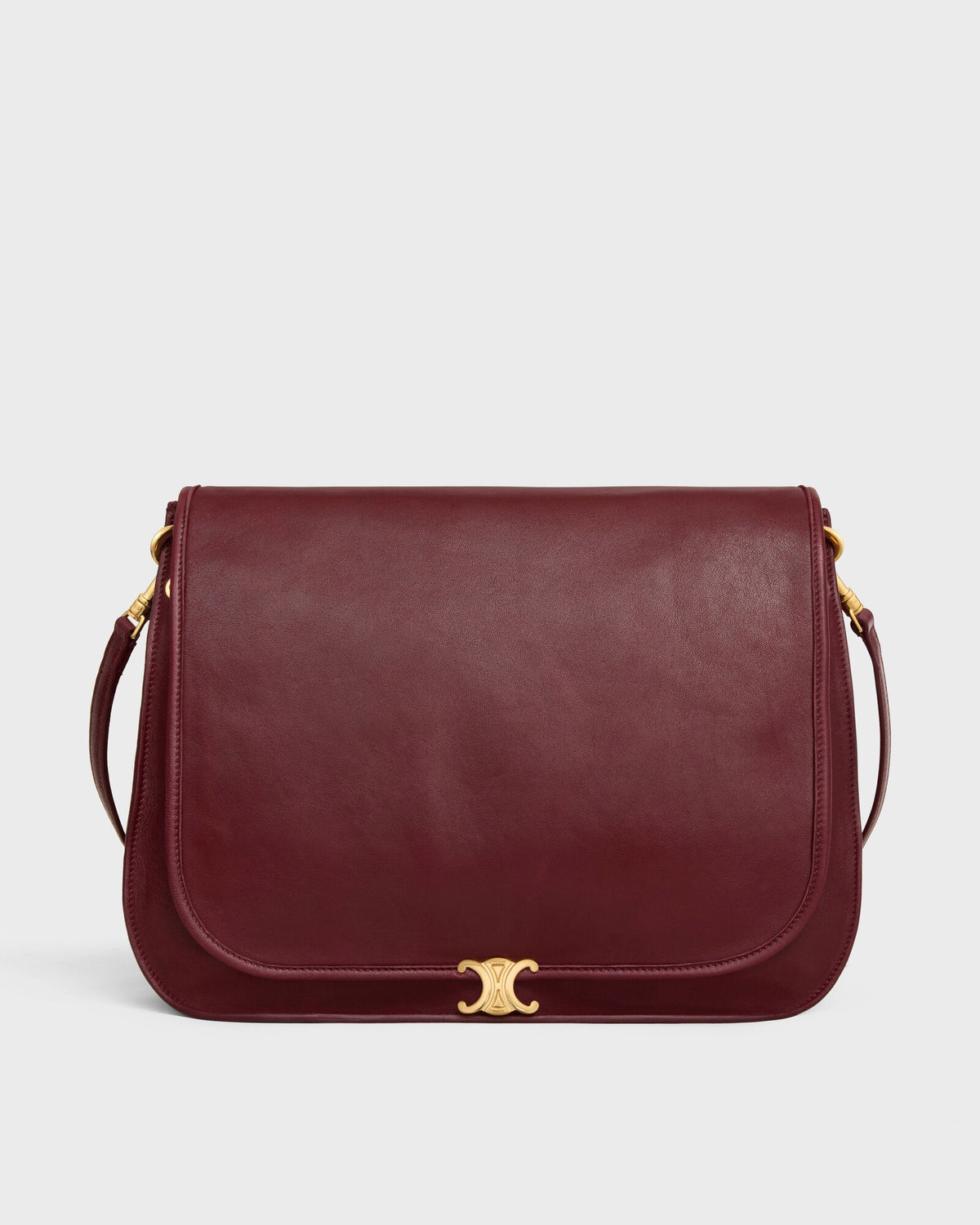 CELINE Shoulder bag Bisaccia Triomphe in shiny leather