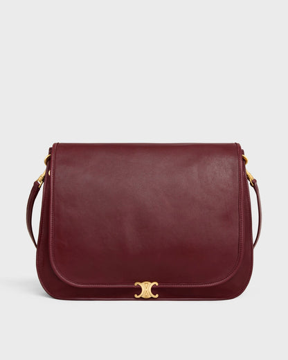 CELINE Shoulder bag Bisaccia Triomphe in shiny leather