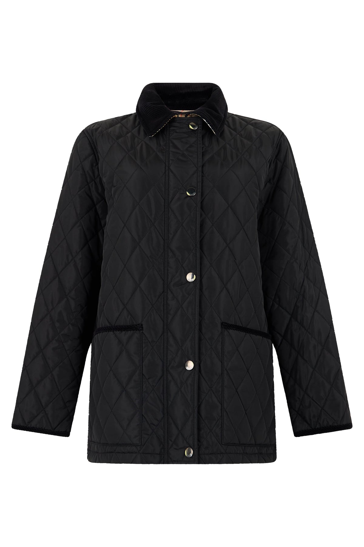 Quilted jacket with collar RTW