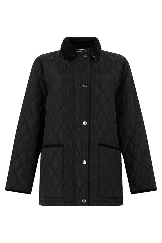 Quilted jacket with collar RTW