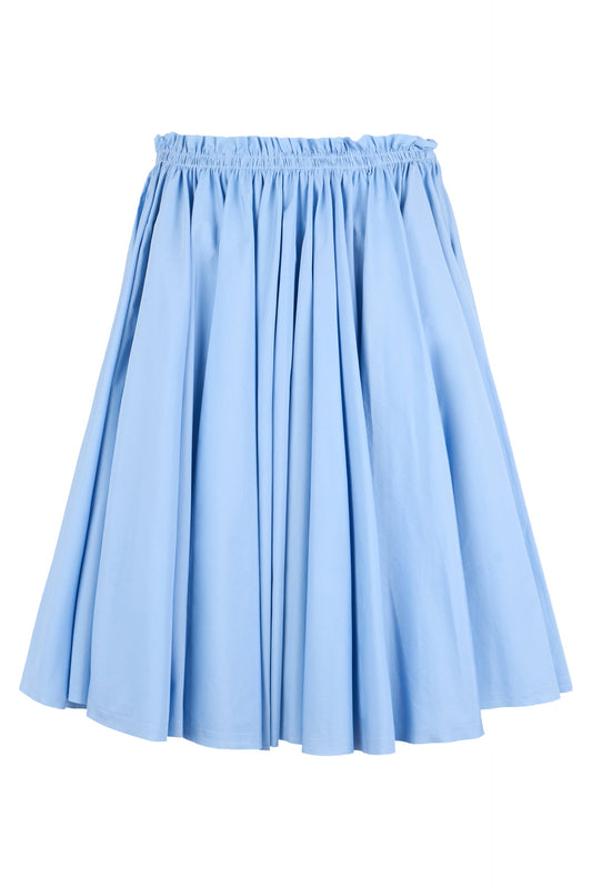 Cotton wheel skirt SHOES