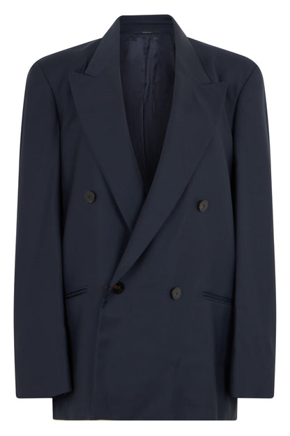 Double-breasted blazer in wool RTW