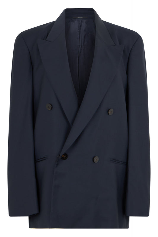 Double-breasted blazer in wool RTW