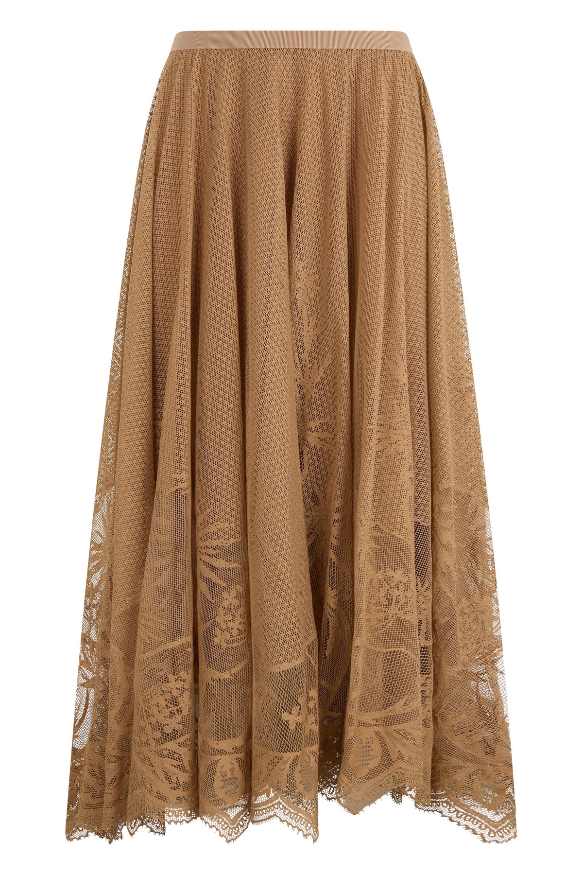 Long skirt with lace RTW